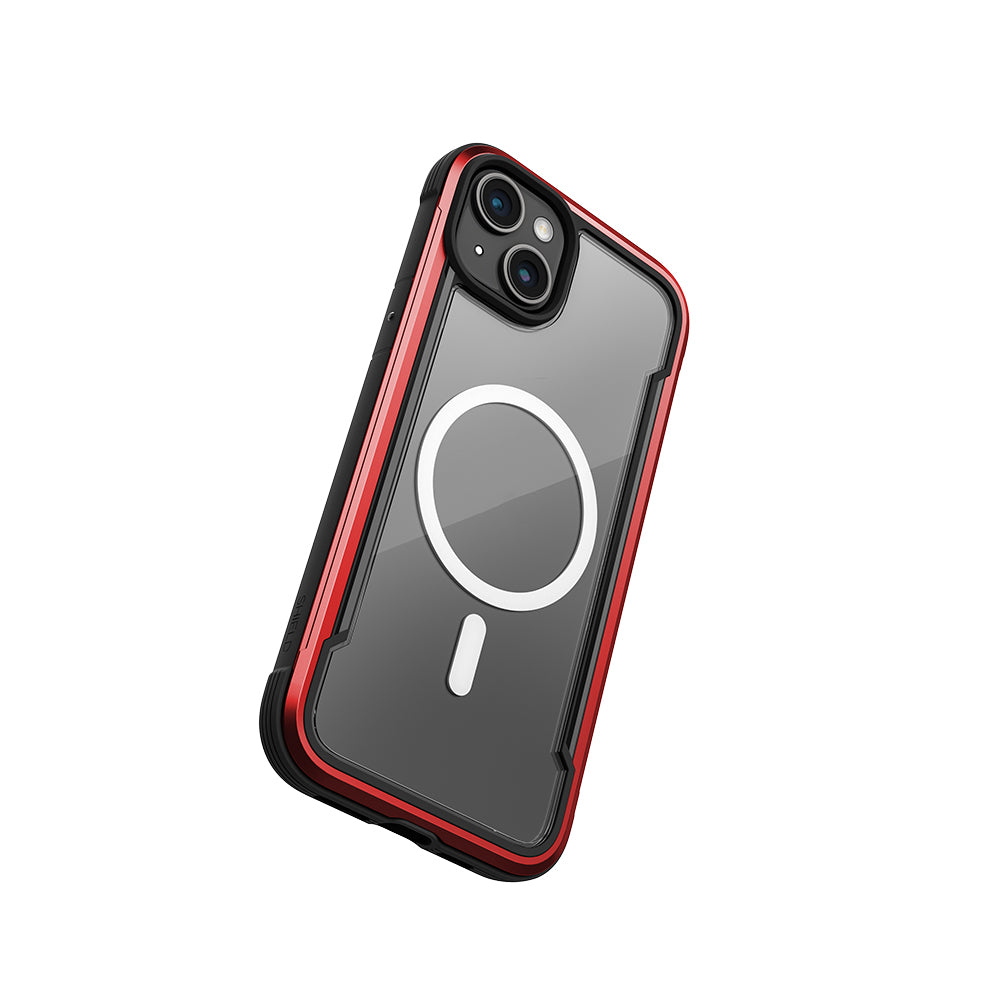 Raptic Shield Serisi iPhone 15 M-safe Şarj Özellikli Airbagli Şeffaf Arka Yüzey Kılıf Raptic Shield Serisi iPhone 15 M-safe Şarj Özellikli Airbagli Şeffaf Arka Yüzey Kılıf